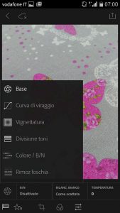 Lightroom per android
