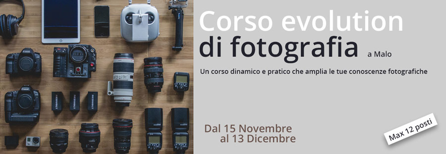 Corso di fotografia evolution