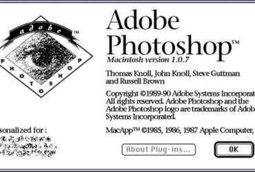 Che effetto ti farebbe ora usare Photoshop 1.0?