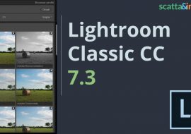 Aggiornamento di Lightroom Classic CC 7.3