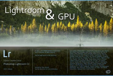 GPU e Lightroom CC